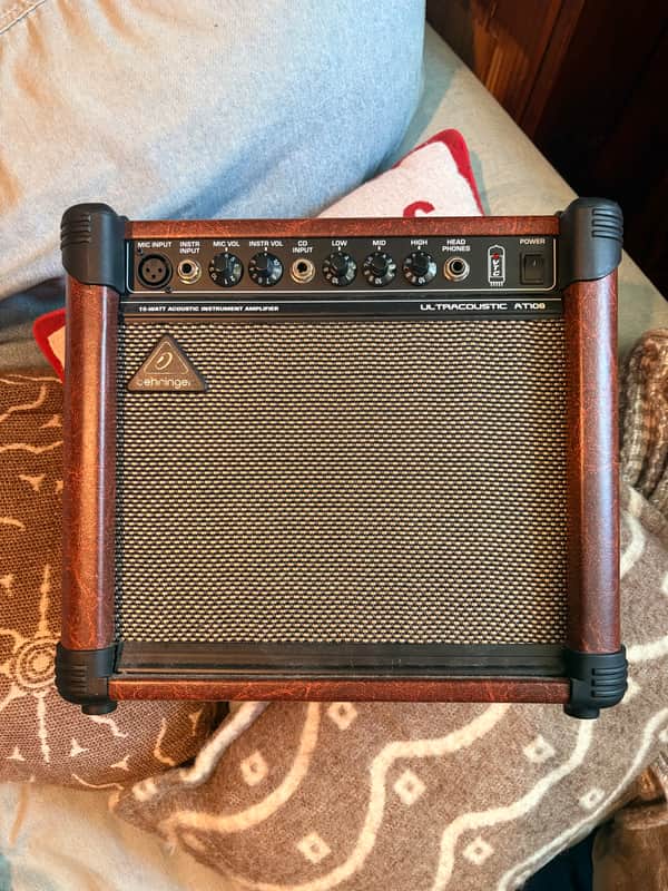 Behringer Ultracoustic AT108 15-Watt Acoustic Guitar Combo 2010s - Brown image 1
