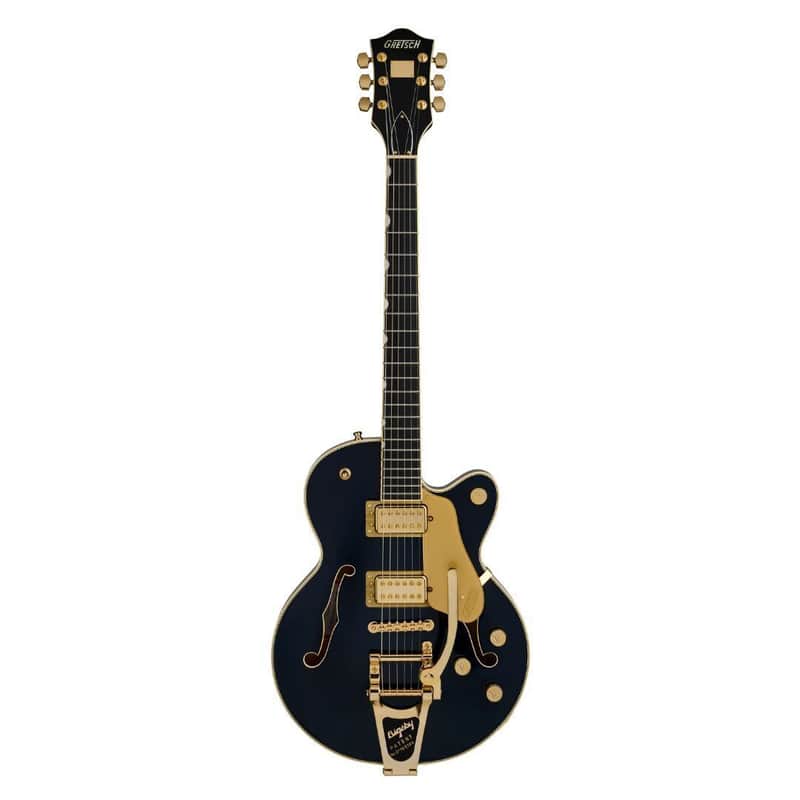 Gretsch Broadkaster Jr. LX Center Block 6-String Right-Handed Electric Guitar with Laminated Maple Body, Maple Neck, and Ebony Fingerboard (Midnight Sapphire) image 1