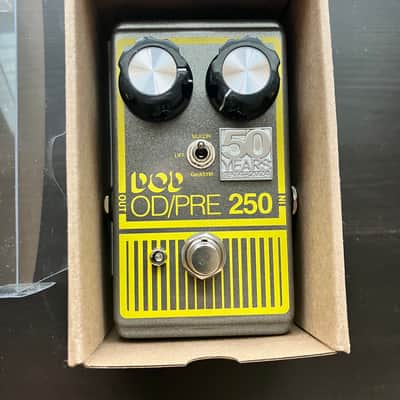 DOD 50th Anniversary Overdrive Preamp 250 2024 - Grey / Yellow