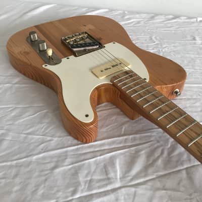 Electric Guitar - Reclaimed Fir and Cherry - T-Style - Butterfly 060 image 6