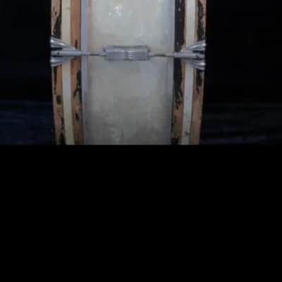 Ludwig Scotch Bass Drum 1965 - White Marine Pearl image 2