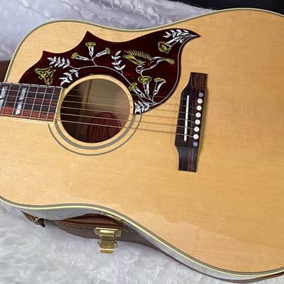 NEW ! Gibson Hummingbird Original - Antique Natural - Stunning Figured Spruce Top - WOW - 4.3 lbs - Acoustic Electric - Authorized Dealer - G07425 image 8