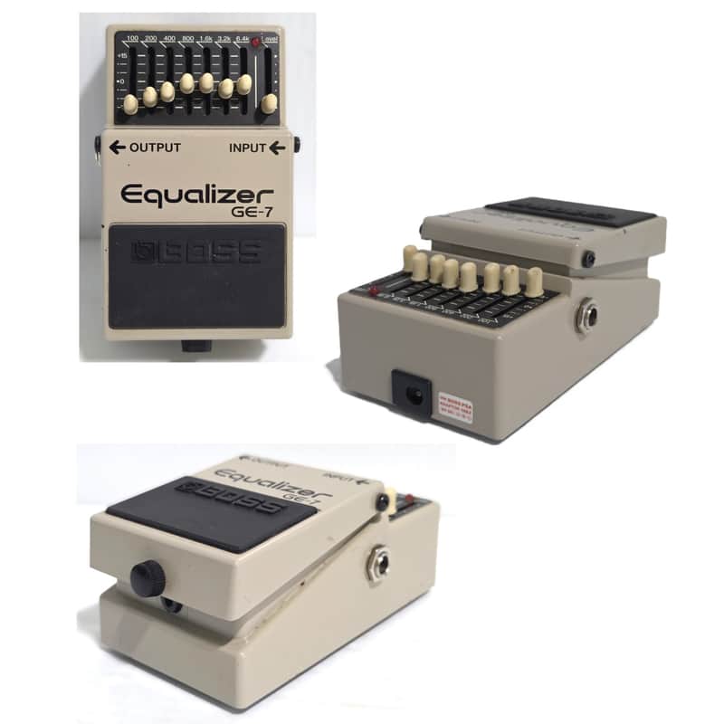 Boss GE-7 Equalizer (Black or Silver Label) 1997 - Present - Grey image 1