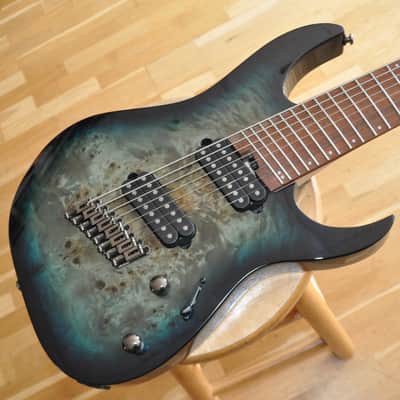 IBANEZ RGMS8PB CBS Cosmic Blue Starburst / 8-String Multi Scale / RGMS8PB-CBS / I250807198 image 1