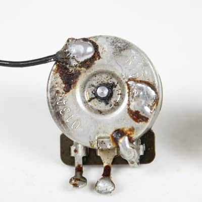 1978 Vintage Fender Stratocaster/Telecaster 250K Potentiometer POTS Short-Shaft 1970s USA image 4