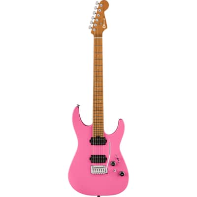 Charvel Pro-Mod DK24 HH 2PT CM, Caramelized Maple Fingerboard, Bubblegum Pink image 1