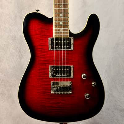 2021 Fender Special Edition Custom Telecaster FMT HH, Black Cherry Burst image 1