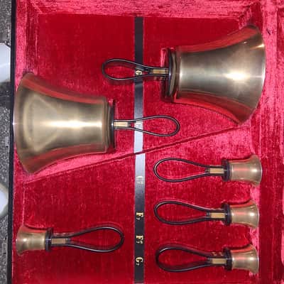 Shulmeric Handbells G3-G7# - Polished bronze expansion sets image 10