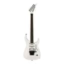 Jackson Pro Plus Series Soloist SLA3 6-String Arched Okoume Soloist Body, 3-Piece Through-Body Maple/Walnut Neck, Ebony Fingerboard Electric Guitar (Right-Handed, Snow White)