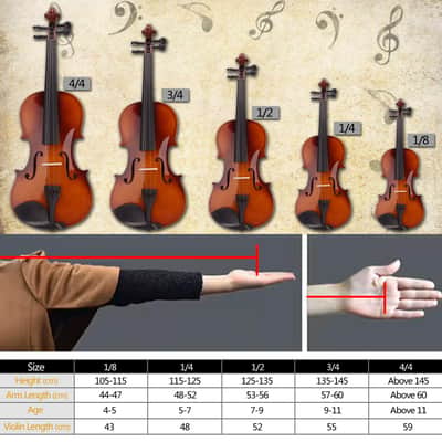 Ozics 4/4 Acoustic Violin Case Bow Rosin Sky Blue image 14