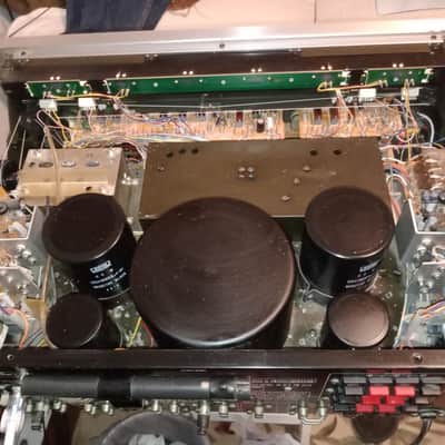 Hitachi SR 2004 G series 1979 - silver / walnut veneer image 12