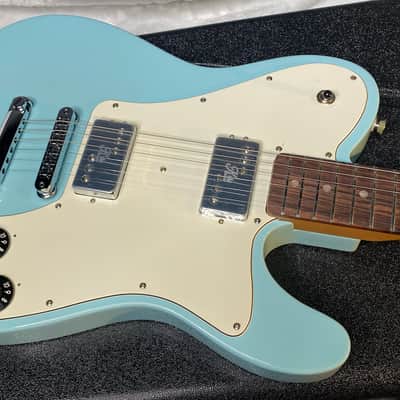NEW! Fender Kingfish Delta Day Telecaster Deluxe - Daphne Blue - Hardshell Case - Authorized Dealer image 1