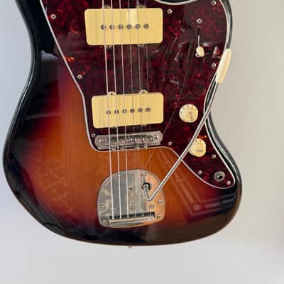 Upgraded Fender CME Exclusive Player Jazzmaster 2020 - 2023 - 3-Color Sunburst / Black image 4