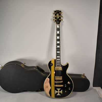 1973 Gibson Les Paul Custom James Hetfield Iron Cross Vintage Electric Guitar w/HSC image 3
