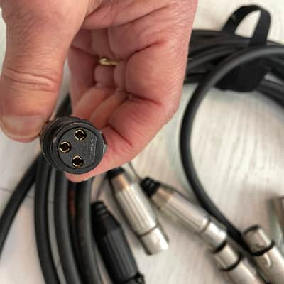 Mogami 4 Pair XLR Snake 18' (5.6m) image 5
