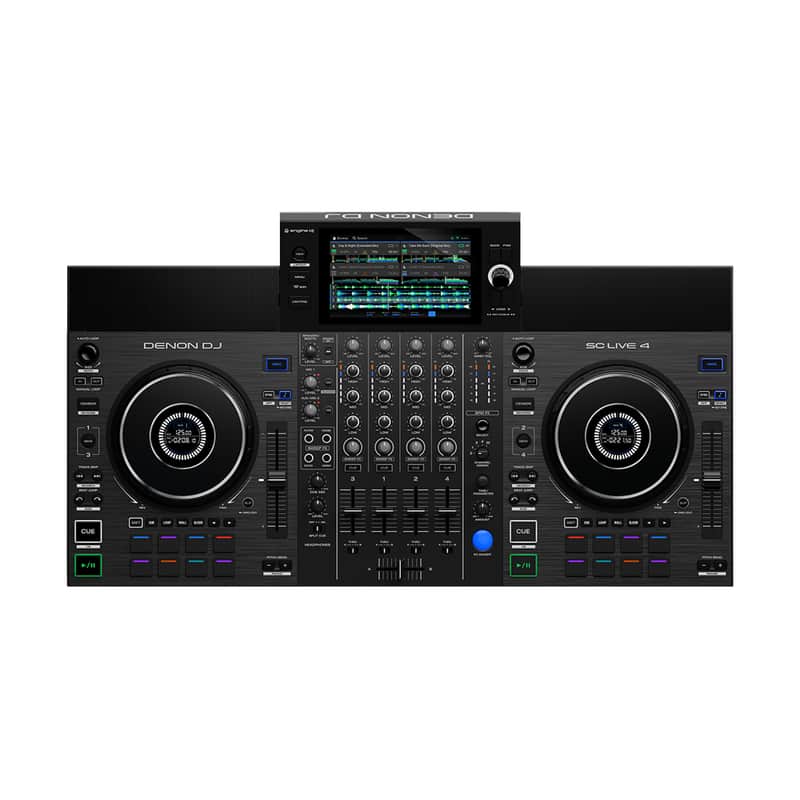Denon DJ SC Live 4 4-Deck DJ Media Player/Controller and Mixer image 1