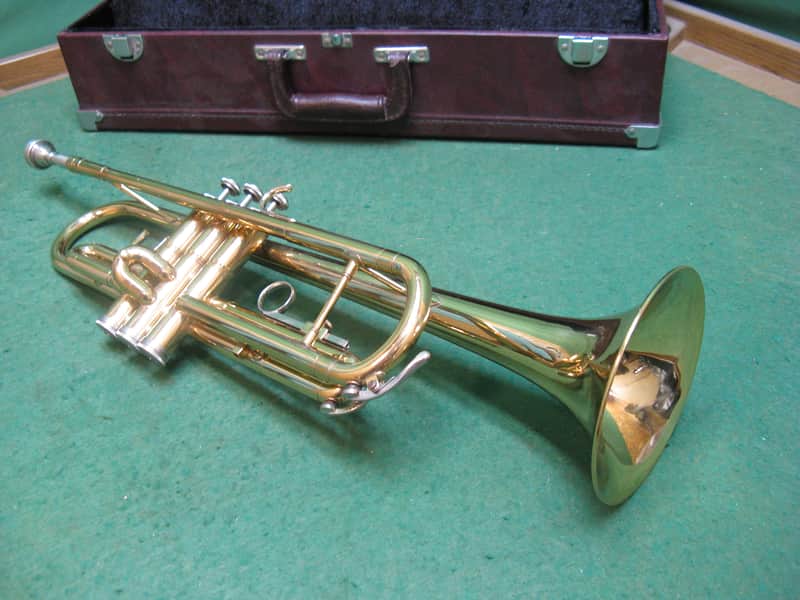 Holton T602P Stencil - Lafayette T801P - Reconditioned - Oversized Case & Blessing 7C MP image 1