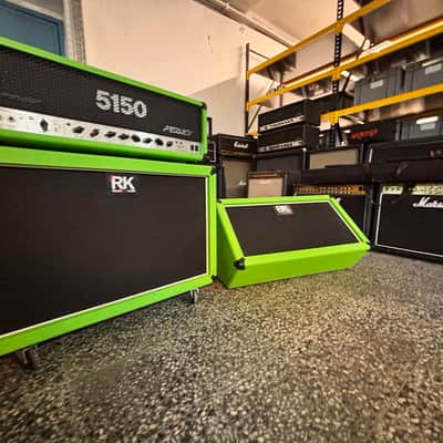 Peavey 5150 120w & two 2x12 custom built Roadkill cabinets Eminence Man O War image 3