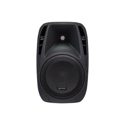 Gemini Lightweight Portable PA System w/ 8 Channel Mixer & Stands - ES210MXBLU image 6