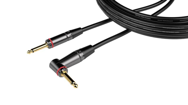 Gator Cableworks Headliner Series 10 Foot Strt To RA Quiet Instrument Cable image 1