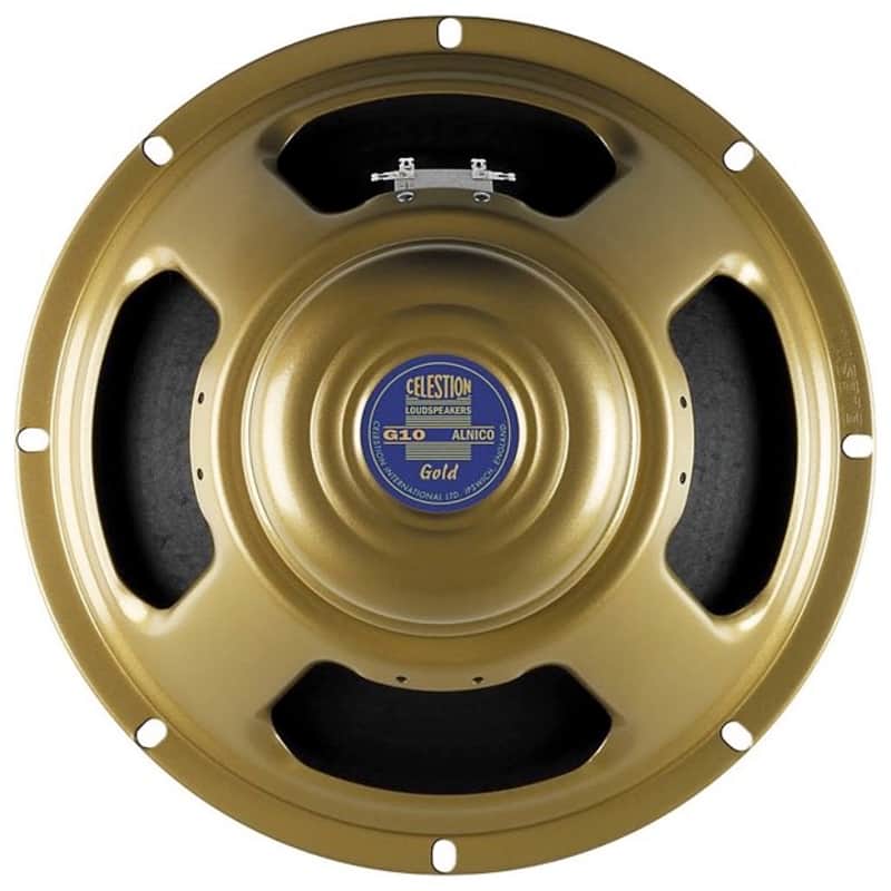 Celestion G10 Gold Alnico Guitar Speaker (10 Inch, 40 Watts, 8 Ohms) image 1