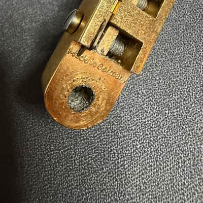 Schaller Vintage Schaller / Made in Germany ABR-1 Tune-O-Matic Bridge Gold Gibson Les Paul SG ES image 4