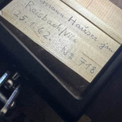 Hermann Hauser II 1962 Spruce top Classical Guitar w/ DEMO VIDEO- from the golden years of Hauser guitars image 10