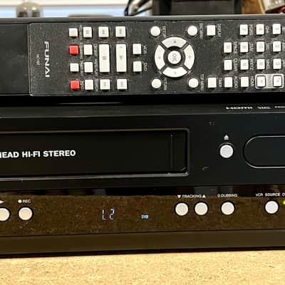 FUNAI ZV427FX4 A Combo DVD Recorder Player VCR HDMI w/ Remote; Tested image 1