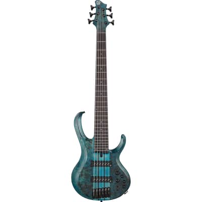 Ibanez BTB946 Standard 6-String Electric Bass - Cosmic Blue image 2