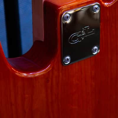 G&L ASAT Classic Semi-Hollow 1999 - Clear Orange image 12