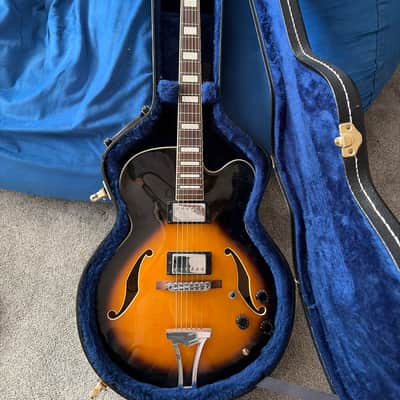 Ibanez AG75-BS Artcore with Rosewood Fretboard 2002 - 2017 - Brown Sunburst image 1