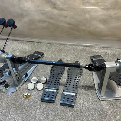 DW DWCPMCD2XF Machined Chain Drive Double Bass Drum Pedal with Extended Footboard & Shortboard image 2