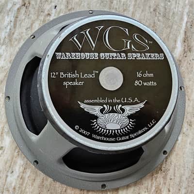 Warehouse Guitar Speakers WGS British Lead 80 16ohm 80 watt speakers ( Pair) 2017 - Grey image 7