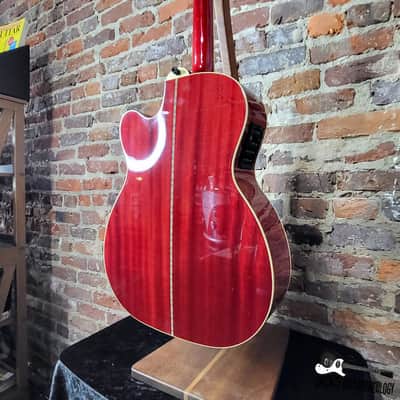 Zager ZAD-50CE OM Acoustic Electric Guitar w/ Upgraded 2020 Fishman & HSC (2013 - Natural Finish) image 12