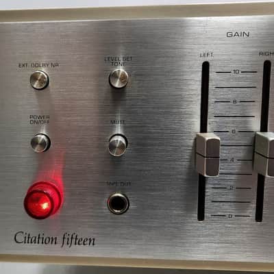 Harman-Kardon The Citation Fifteen, Professional FM/Stereo FM Tuner Made In USA ,1976 image 12