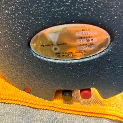 JBL LE85 Drivers & H91 Horns 16 Ohms Blue Speakers Olympus Apollo ** PAIR  ** image 5