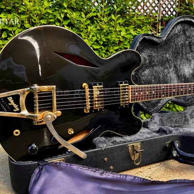 ♚MEGA RARE♚MINT♚2006 Gibson CUSTOM SHOP Ltd*ES-335 Double DIAMOND DOT♚ FACTORY BIGSBY !!♚Dave Grohl image 1