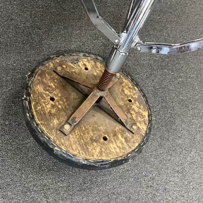 Vintage 80's Sonor Z5810 Double Braced Round Drum Throne (RFDT5810) image 4