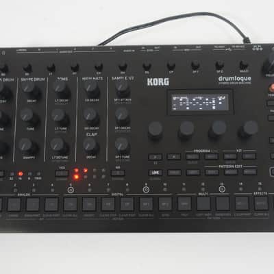 KORG drumlogue Hybrid Drum Machine Analog / Digital Synthesis, Sampler, Sequencer, Effects MINT image 2