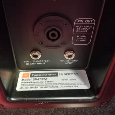 Used JBL SR4732 Series II Loudspeaker (Pair) image 4