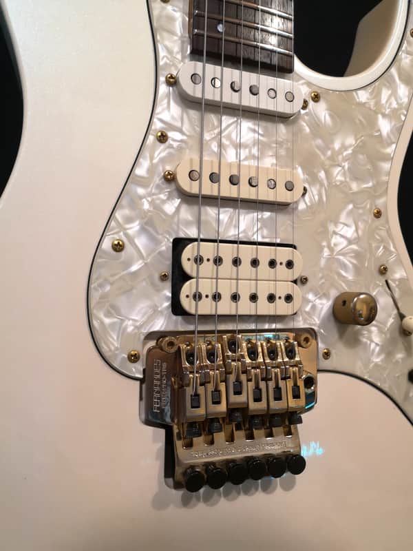 Fernandes LA-80KK 2000s Pearl White Made in Japan | Reverb