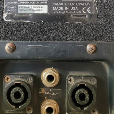 Set of (2) Yamaha Club V Series SM10V 2003 - Present - Black image 9