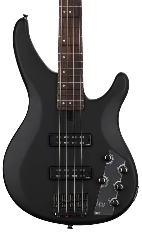 Yamaha TRBX504 4-String Premium Electric Bass Transparent Black w