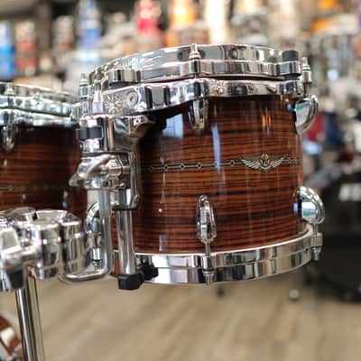 Like New Tama Star Bubinga 5-Pc Shell Pack 10/12/14/16/22 (Limited Edition Natural Rosewood) image 6