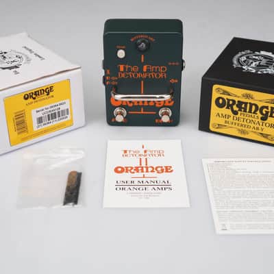 Orange Pedals Amp Detonator A/B/Y Amplifier Switching Pedal w/ Box #59219 image 13