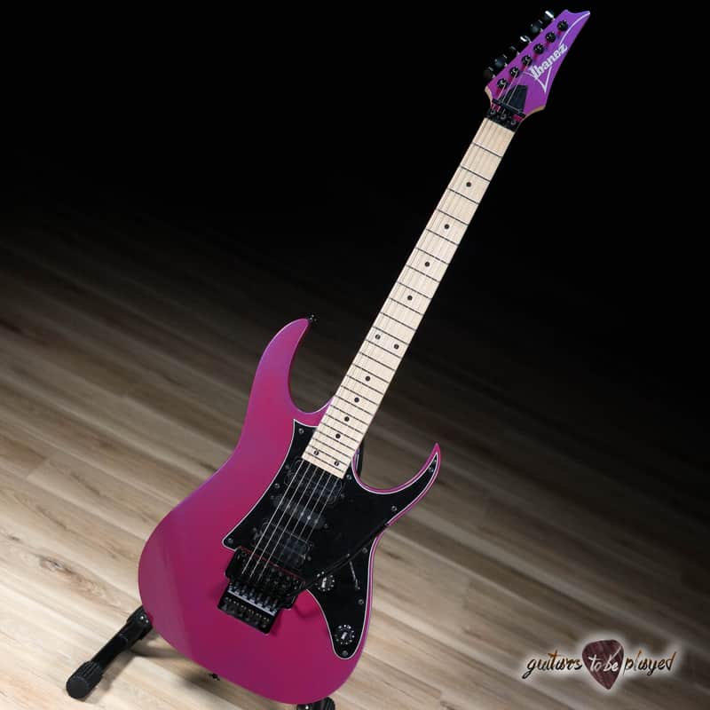 Ibanez RG550 Genesis Made-In-Japan HSH Guitar – Purple Neon image 1