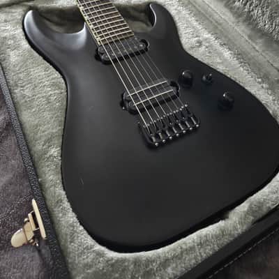ESP E-II Horizon NT-7B Hipshot 2018 Black Satin image 7