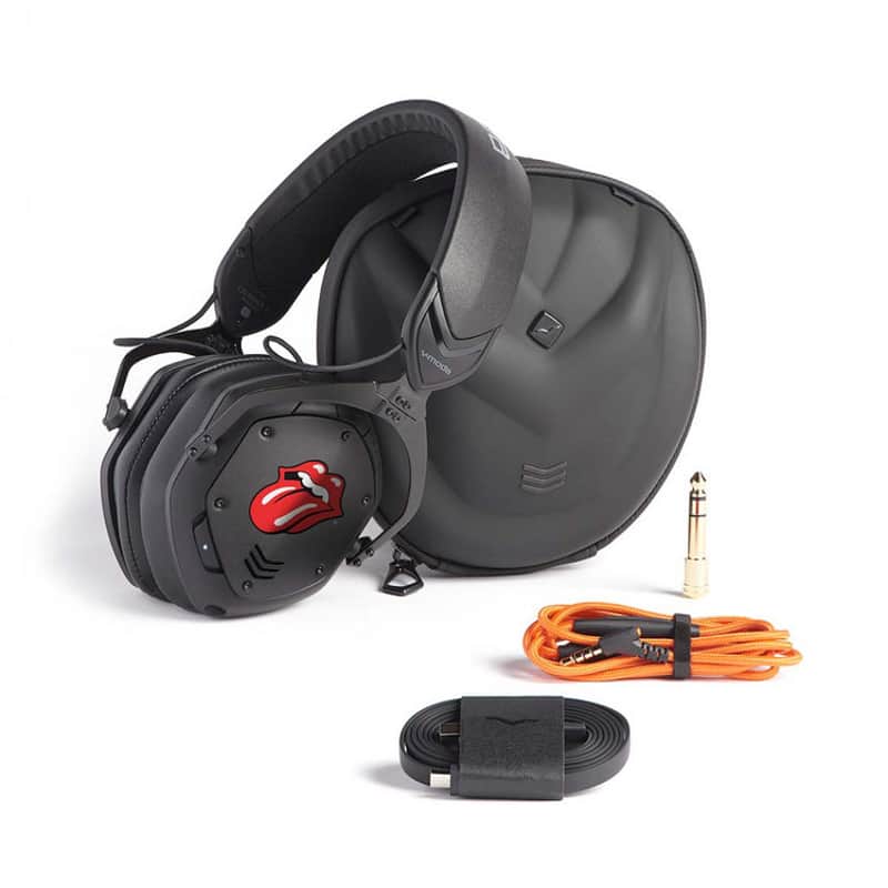 Roland Hi-Tech Rolling Stones Crosfade 2 Wireless Over-Ear Headphones Black image 1