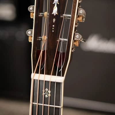 Santa Cruz 00 Acoustic Guitar - Sitka Spruce/Ebony with Hardshell Case image 5