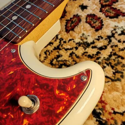 2019 Fender Char Signature Mustang Zicca Limited Edition Olympic White w/ Matching Headstock, Japanese Domestic Only, MIJ Japan image 8
